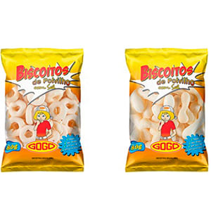 Biscoito Polvilho Salgado Sortido 80g 1AB - Top Snack