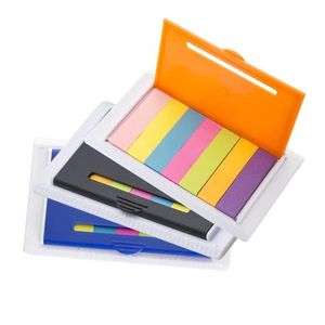 Bloco de Anotação Post-it com Régua Sortido 93916 - Isanog