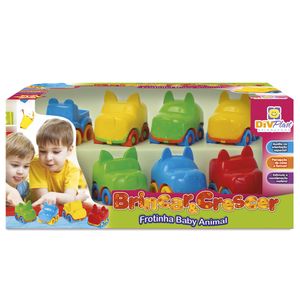 Frotinha Baby Animal B&C Plástico Sortido 559 - Divplast