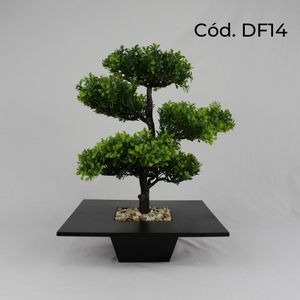 Vaso Arranjo Bonsai Preto Sortido Tamanho G DF14 - Dila Flores
