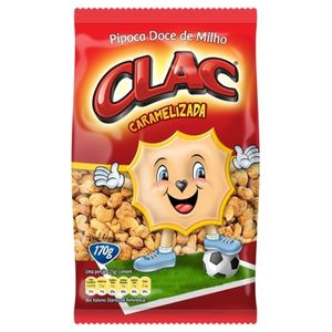 Pipoca Doce de Milho Caramelizada 170g Ref.4 Clac