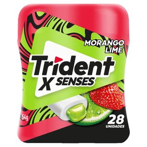 Goma Xsenses Morango Limão 54g 1591 - Trident