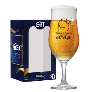 Taça Berlin Flork Cervejeiro Vidro Transparente Sortida 330ml 890180595 - Ruvolo