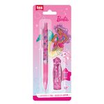 Kit_Escolar_Barbie_Borracha_+_Lapiseira_Sortido_Ref.609751_Tris