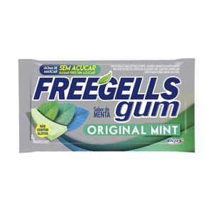 Chiclete Freegells Gum Original Mint 8g 1 Unidade 1911 - Riclan