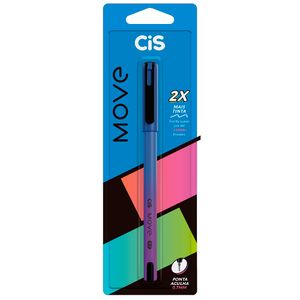 Caneta Esferografica Move 0,7mm Azul - Cis
