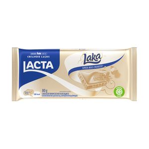 Tablete Chocolate Branco Laka 80g 1633 - Lacta