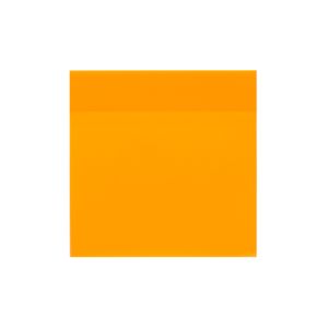 Bloco Adesivo Clearnote Neon Transparente Laranja - Maxprint