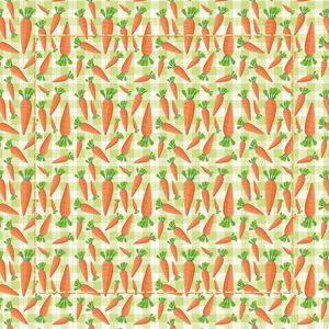 Guardanapo Estampado Páscoa Cenoura 45x45cm - Nsw Decor