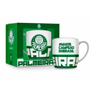 Caneca Porcelana Urban Times Palmeiras 300ml - Brasfoot