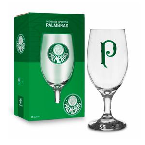 Taça Windsor Clubes Palmeiras Vidro 330ml - Brasfoot