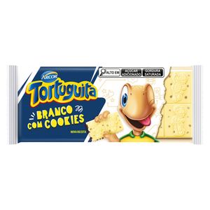 Chocolate Tortuguita Tablete Branco Com Cookies 80g 8117300 - Arcor