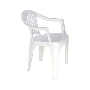 Cadeira Com Braços Iguape Plástico Branca 92221010 - Tramontina