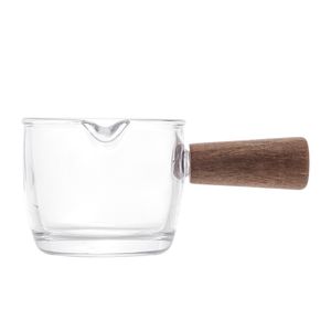 Molheira de Vidro Com Cabo de Bambu 100ml - Lyor