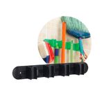 Porta_Vassouras_Com_4_Encaixes_Plástico_Preto_34x5x5cm_-_Nitron