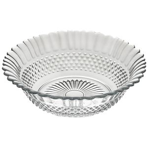 Centro de Mesa Dia Vidro Reciclado Transparente 7x24cm - Vitazza