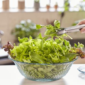 Centro de Mesa Dia Vidro Reciclado Transparente 7x24cm - Vitazza