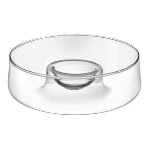 Petisqueira Vidro Reciclado Transparente 8x28cm - Vitazza
