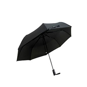 Guarda-chuva Mini Automático Com Cabo Reto, 08 Varetas, 03 Seções Preto - Voyagem