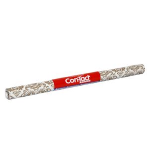 Papel Contact Arabesco Bronze 45cmx2m - Plavitec