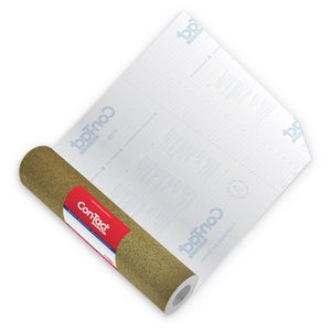 Papel Contact Glitter Amarelo Gold 45cmx2m - Plavitec