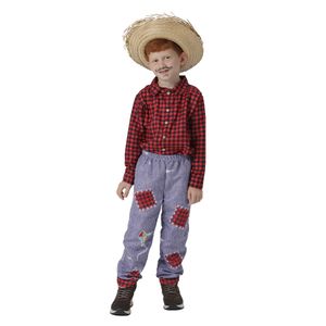Camisa Vermelha Manga Longa Infantil Tamanho G - Fantasias Super