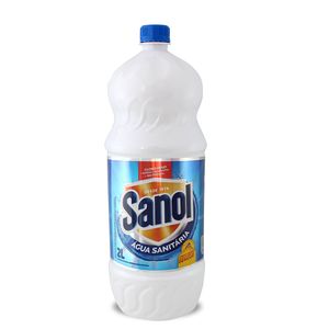 Água Sanitária Com Cloro Ativo 2 Litros - Sanol