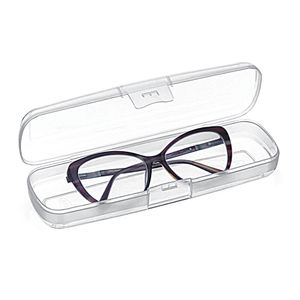 Estojo Super Prático Plástico Transparente 4,3x6x20,5cm - Nitron