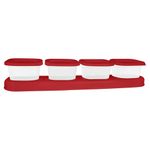 Kit_Porta_Temperos_Plástico_Vermelho_4_Peças_14,4x7,3cm_Ref.TE4FV_Keita