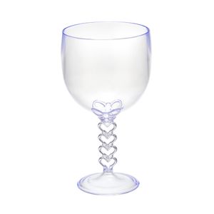 Taça Gin Paixão Plástico Cristal 580ml - Plastifesta