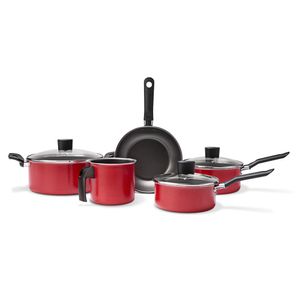 Conjunto de Panelas Onion Vermelho Antiaderente 5 Peças 7301401 - Brinox