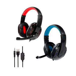Headphone Gamer Usb Para Ps4 Microfone Led E Controle de Volume Sortido - Exbom