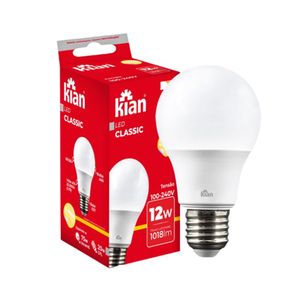 Lâmpada Led 12W 3000K Bivolt - Kian