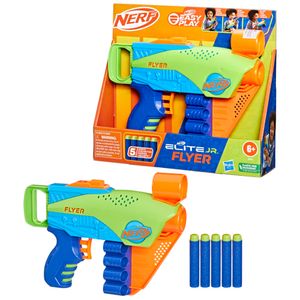 Lançador Nerf Elite Jr Flyer 5 Dardos Plástico Sortido - Hasbro