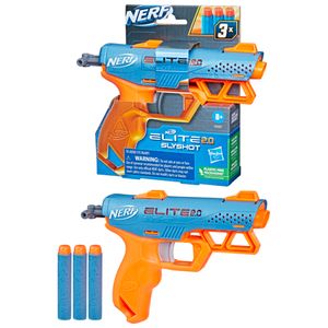 Lançador Nerf Elite 2.0 Slyshot 3 Dardos Plástico Sortido - Hasbro
