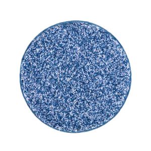 Tapete Multiuso Redondo Studio Teen Mescla Azul 100cm - Tapete Oasis