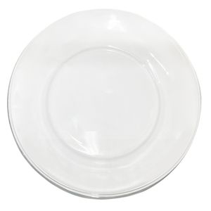 Prato Fundo Class Vidro Transparente 22cm - Classhome