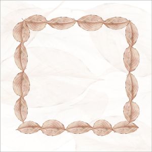 Guardanapo Tecido Estampado Boho de Folhagem Rosa 45x45cm - Nsw Decor