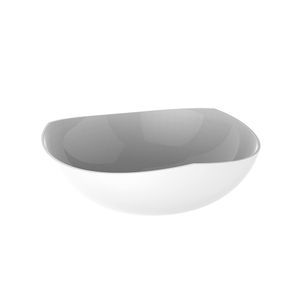 Saladeira Trio Plástico Branca 3,2 Litros - Crippa