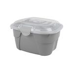 Maleta_Multiuso_Beauty_Bag_Grande_Plástico_Cinza_Ref.779_Mb