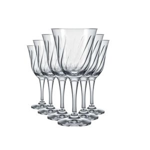 Jogo de Taças Lírio Água 365ml Com 6 Peças - Nadir