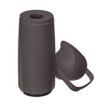 Garrafa_Térmica_Expressar_Tampa_de_Pressão_Plástico_Cinza_1l_Ref.SR10154_Sanremo
