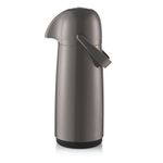 Garrafa_Térmica_Expressar_Tampa_de_Pressão_Plástico_Cinza_1l_Ref.SR10154_Sanremo