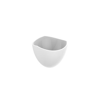 Bowl Trio Plástico Branco 500ml - Crippa