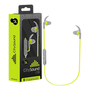 Fone de Ouvido Citysound Bluetooth Verde Cs9 - DL