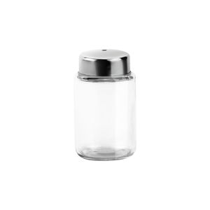 Paliteiro Vidro Tampa Inox 9x5cm - Euro Home