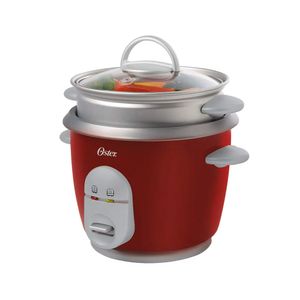 Panela de Arroz Facile Vermelha 3 Copos 220V - Oster