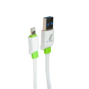 Cabo USB Flat 3.0a Iphone Lightning 2m Branco XCCD59 - X-cell