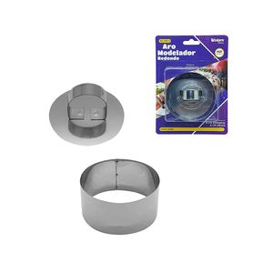 Aro Modelador Redondo Aço Inox 8x8x4cm - Western Home