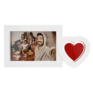 Porta Retrato de Plástico Love 10x15cm - honeyhome LM0155